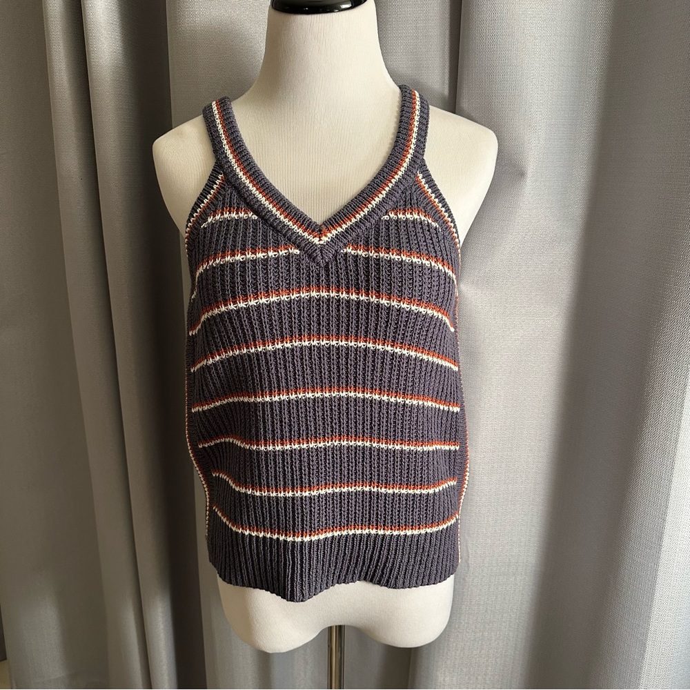 MADEWELL Striped Sweater Tank